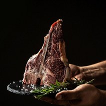 국내산 육우 티본 스테이크 드라이에이징 2~3등급 500g내외(481-520g), 1팩, 500g