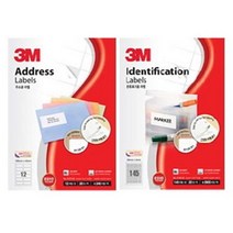 3M 라벨지 100매 모음 폼텍동일규격, 21365-100매