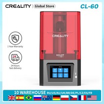 3D프린터제작 3D프린터피규어 creality 3d uv resin printer halot one cl-60 lcd printer 통합 광원