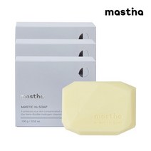 [매스티나] 매스틱 수소 비누 100g 3개, 없음
