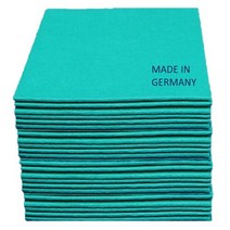 하트민 대형 부직포행주 삼색 독일행주 38cm, 초록 50장