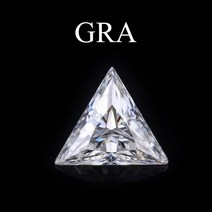 벼루 문방사우 Moissanite 화이트 d 컬러 우수한 삼각형 자동 컷 vvs1 느슨한 다이아몬드 패스 테스터 보석 만들기위한 보석 돌, d-2mm-0.03ct