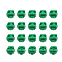 원심노즐 20pcs 농업 무인 항공기 고압 부문 분무 팬 모양의 노즐 스프레이 시스템 안티 드립 분무기 정원 스프링클러 140, 01 vp110015 green