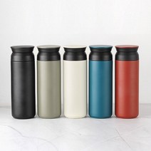 온냉 스텐 냉병 각인 텀블러 RD-10033 500ml 온병, 블랙