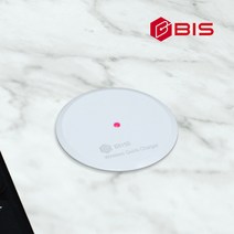 빌트인 무선 충전기 매립형 고속충전 패드 DIY BID-100WCS, 화이트, 1개