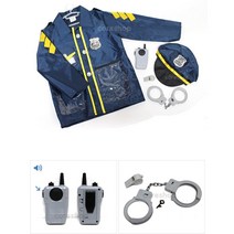 5살 유치원 미래직업 체험 역할 경찰놀이 경찰복세트 인기장난감