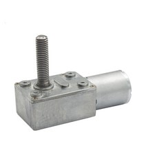 선외기 카탑보트 가이드 모터 트롤링 오토파일럿 자동 잠금 웜 기어 모터 8mm x 33mm 나사 샤프트 선형 액, 04 10 RPM_01 6V