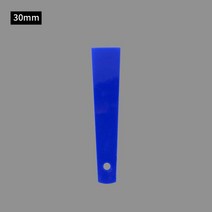 1pc 화이트/블루 플라스틱 가죽 스크레이퍼 접착제 Gumming 보드 DIY 수제 봉제 도구 적용 시트 Accessorie, [02] blue 30mm