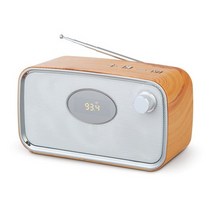 (제스) 스마텍 LED 블루투스 모던 스피커 STBT-RS300 FM라디오 알람시계겸