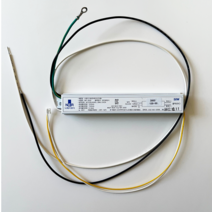 1채널 보성 BSV-N50120PBUC 50W 120V 호환용 LED 엘이디 컨버터 안정기, 집게잭 왼쪽(+)+고정자석2개