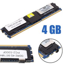 노트북램추가 노트북SSD교체 pc 메모리 ram memoria 모듈 컴퓨터 데스크탑 ram ddr2 4gb 5300f 667mhz 1.8v ecc 240 핀 cl5 메모리