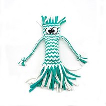 대형견 유모차 개모차 웨건 작은 대형견용 끽끽 소리 나는 봉제 애완 동물 치아 훈련 재미 있고 오래가는 씹는 귀여운 장난감, 1.WHITE