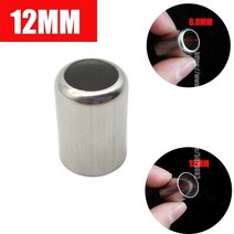 호스압착기 고압 농약호스 터미널 압착 고압 호스 크림프 공구 50 개 팩 스테인리스 스틸 슬리브 파이프, 02 12mm