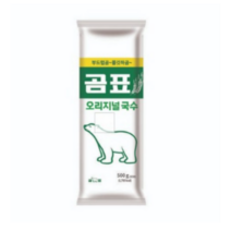 곰표 오리지널 국수 건면 500g 1개, 2개