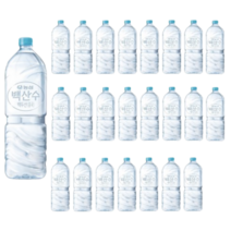 농심 백두산 백산수 2L 24병(무 유라벨 랜덤발송)