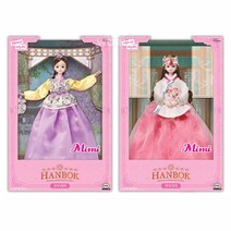 명절 한복 미미 인형장난감 설날 교구 베이비돌 토이 어린이인형 장식 역활놀이 선물