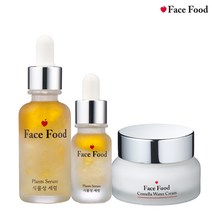 [욕세럼] 페이스푸드 세럼 30ml + 10ml + [욕수분] 페이스푸드 센텔라 워터 크림 52ml 세트