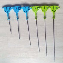 침봉기 버섯 재배 수분 공급 디스펜서 봉형 톱밥 배지표고 느타리, 14cm파랑