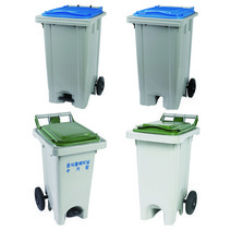 정직한사람들 60~120리터 국산 업소용 아파트 음식물쓰레기통, 뚜껑색상 녹색