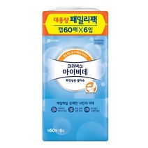 크리넥스 마이비데 물티슈 60매x6팩