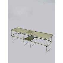 캠핑 테이블 경량 접이식 선반 다목적 사이드 테이블