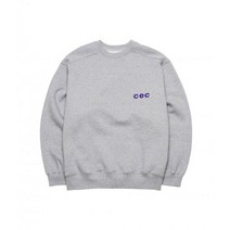 남자 여자 맨투맨 스웨트 셔츠 챈스챈스 CEC SWEATSHIRT(Gray/기모) SWEATSHIRT(Gray)