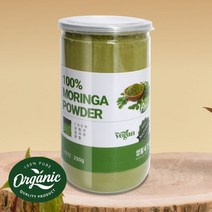 유기농 모링가 분말 모링가잎 가루 파우더 250g, 1통