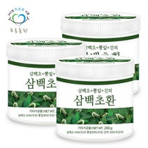 [푸른들판] 국산 삼백초환 뽕잎 진피 200gx3통 상엽 산백초 환, 상세 설명 참조, 상세 설명 참조