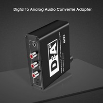 내 귀에 행복 DAC 광 Toslink 동축 양방향 스위치 RCA 3.5mm 잭 오디오, 미국 플러그