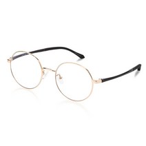 옵티드 블루라이트 차단안경 세트, 골드 52mm 울템다리