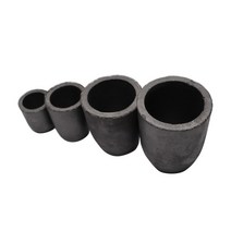 은점토 실버클레이 점토 흑연 주조 도가니 용해로 정제 금은 CU, 02 87x110mm 1pc