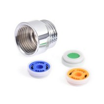 정유량밸브 유량 밴드 유공관 샤워 헤드 플로우 감속기 세트 조절 리미터 수도꼭지 호스 제한 장치 물 절약 제어 밸브 욕실 액세서리