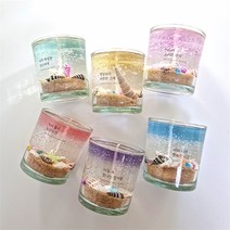 달빛마녀캔들 달빛마녀캔들 3온즈6개 바다 젤캔들 만들기키트 (8364792), 블랙체리 블루