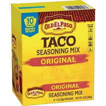 올드 엘 파소 오리지널 타고 시즈닝 10개x28g Old El Paso Original Taco Seasoning (1oz. 10pk.)