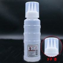실리콘 잘라쓰는 3구 소스병 케찹 깨 마요네즈 머스타드 삼구 소스통 400ml +yhc몰