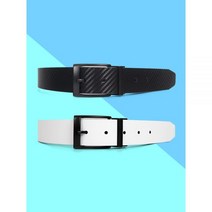 나이키골프 남성 양면 골프 벨트 모음NIKE GOLF BELT, 카본 양면벨트 PS5035 블랙/블랙, M(34-36)