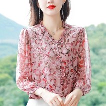 에스닉블라우스 아사 페이즐리 빅사이즈 블라우스