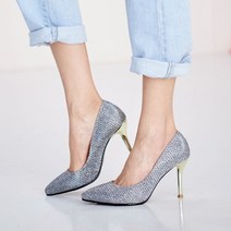 아리앤 베리카 글리터 스틸레토 펌프스힐 9cm