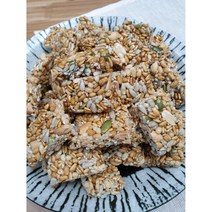 옛날과자 수제강정 귀리강정 1kg 강고집한과