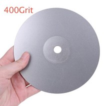 컷팅날 절단날 6인치 2021mm 80 ~ 150 그릿 다이아몬드 코팅 플랫 랩 그라인딩 휠 보석 유리 바위용 디스, 07 400Grit