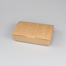 에코종이도시락(경사1호/크라프트) 김밥도시락 만두도시락 타코야끼도시락