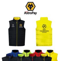 22-23 울버햄튼 커스텀 양면 패딩조끼 리버시블 자켓 축구 패딩