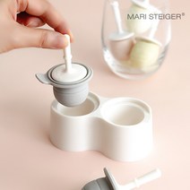 우리아이 귀염뽀짝 미니 실리콘 얼음 아이스크림 틀(2구)