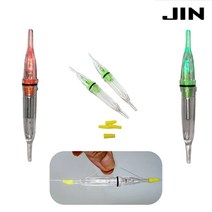 미니집어램프(2개입) 수중집어등 갈치 풀치 볼락 갑오징어 쭈꾸미 호레기 낚시, 점멸형적색