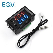 1PCS W2809 W1209WK 디지털 LED 온도 조절기 컨트롤러 스마트 센서 보드 모듈 12V DC + 방수 NTC