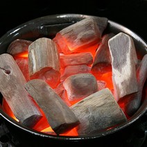 대나무 숯도사 바베큐 고기 구이용 무공해 비장탄 캠핑 숯 1.2kg, 1.2kg x 1개