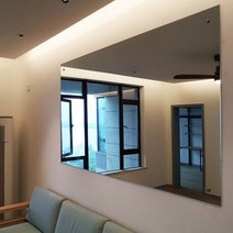 붙이는거울 무용 거울실 거울 벽, 높이 150cmx 폭 50cm 설치 제외