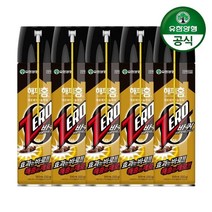 유한양행 해피홈 바퀴용 에어로솔 500ml 5개, 없음
