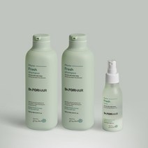 [닥터포헤어] 피토프레시 샴푸 500mlx2 + 피토프레시 토닉 100ml, 없음