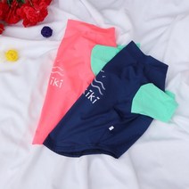 작은언덕 동물농장 잉글리쉬불독 포메라니안 베들링턴테리어 코코펫 와이키키래쉬가드, 곤색